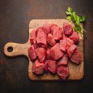 Grass Fed Beef knuckle cubes - Frozen